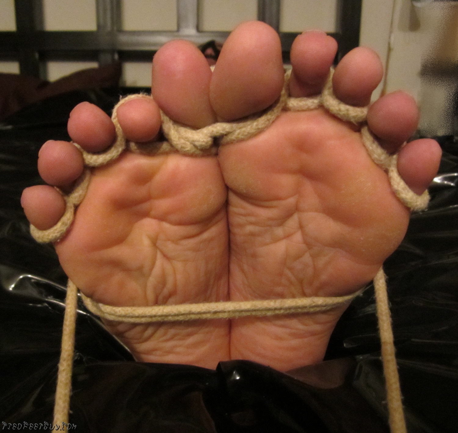 Barefoot Bondage Slave