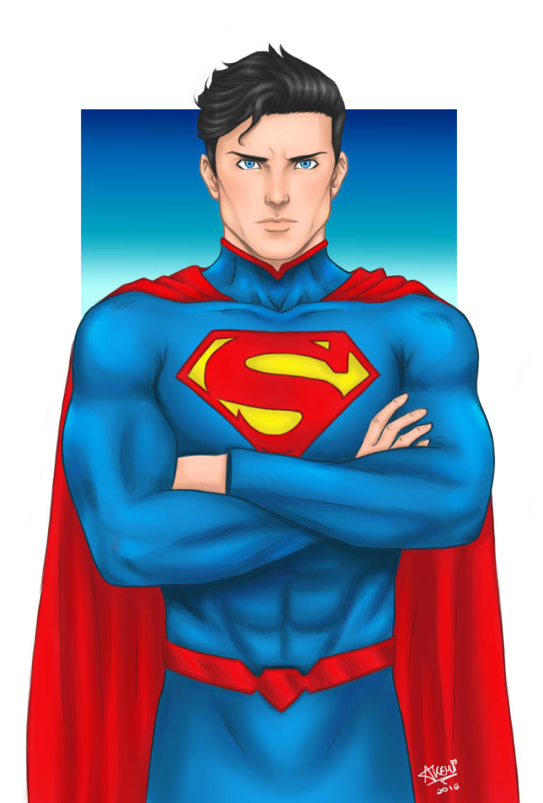 Arms crossed Superman – Captured Heroes