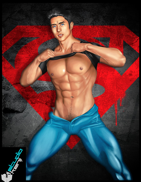 Superboy_Comission_by_KenjiArts