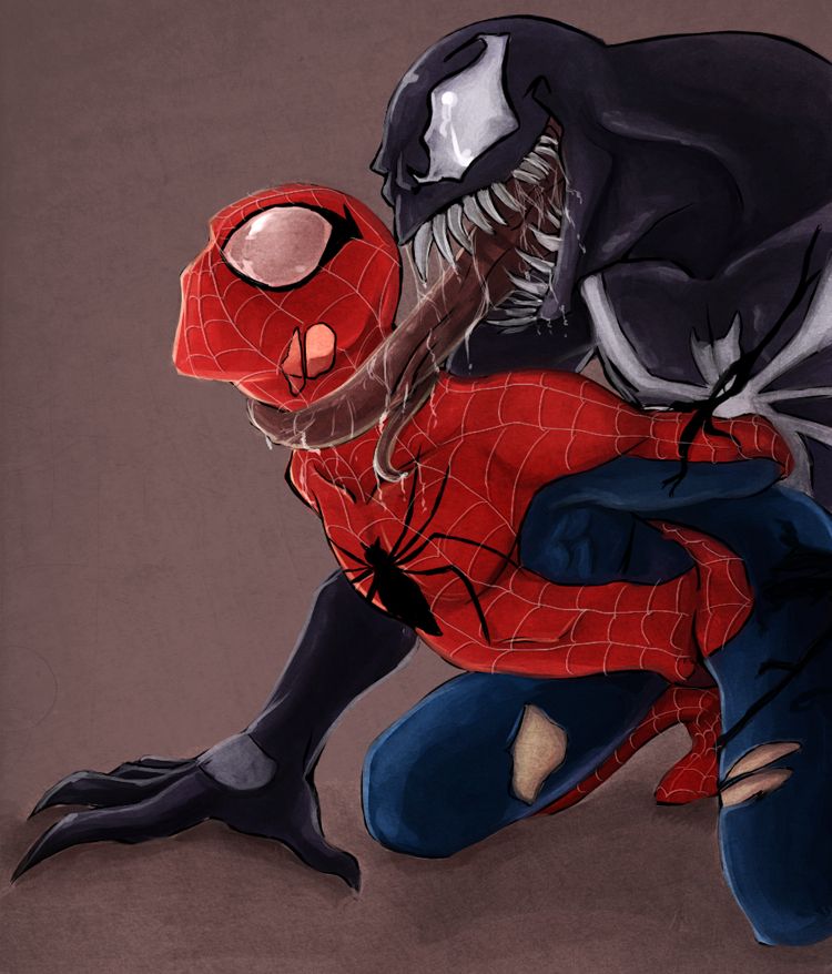 Spidey vs. Venom.